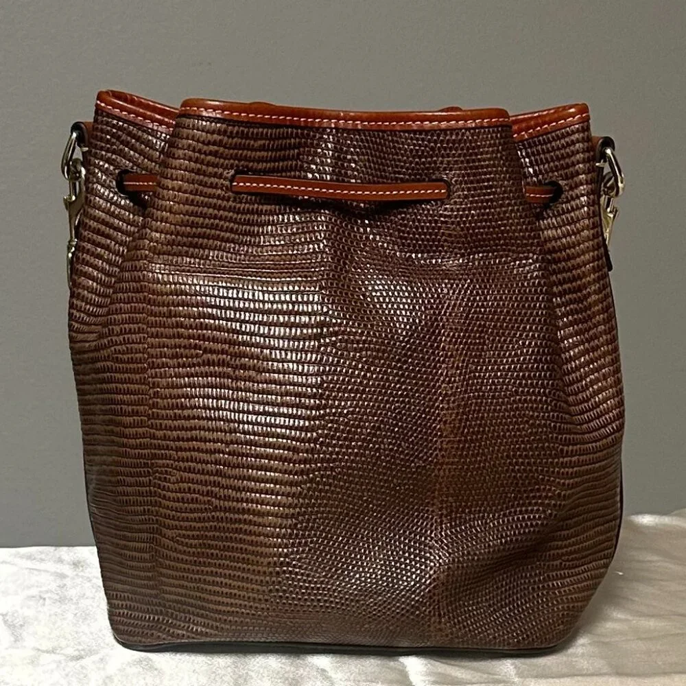 Embossed Lizard Drawstring - Picture 6 of 15